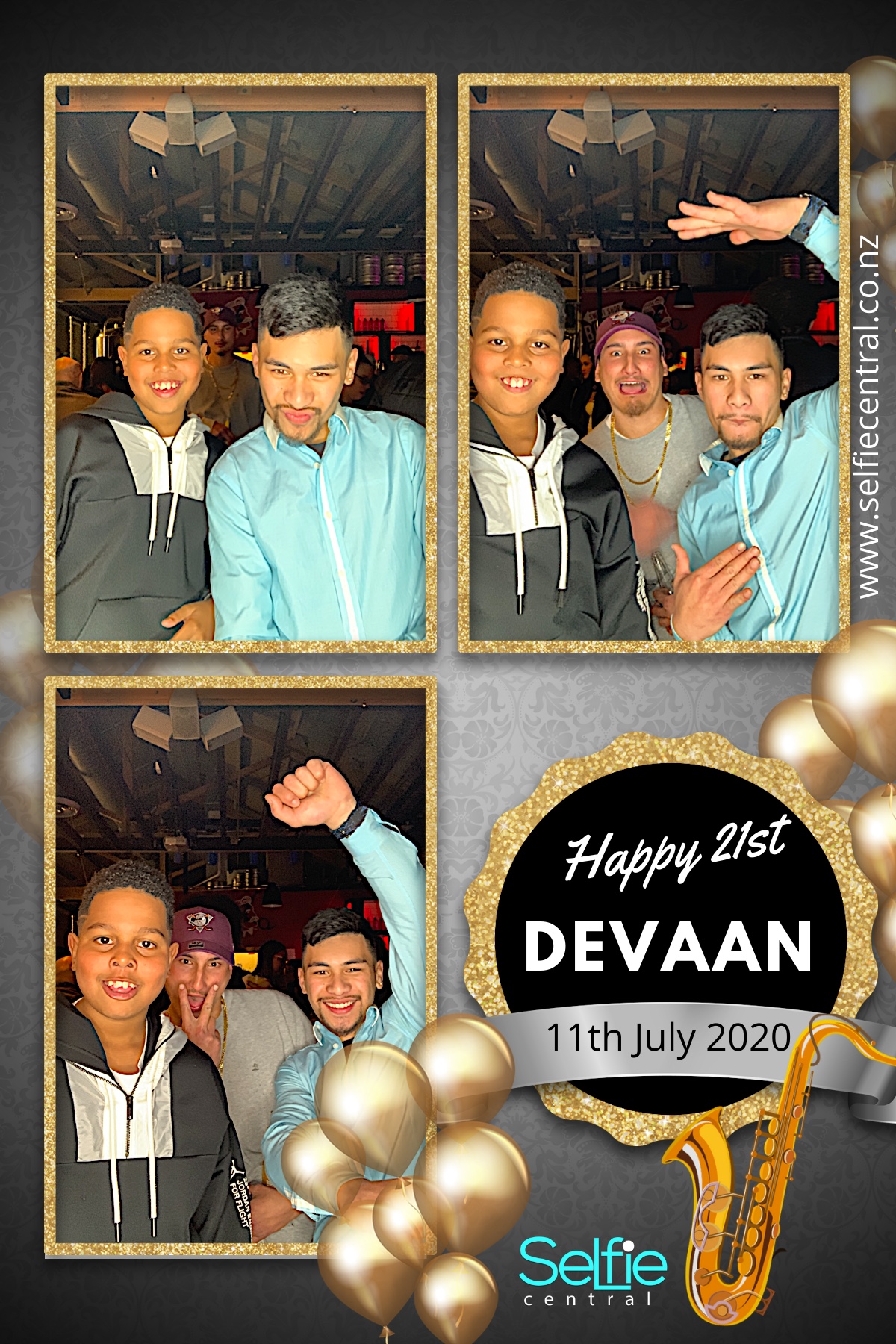 Happy 21st Devaan | View more photos from the event at gallery.photobooth.co.nz/u/SelfieCentral/Happy-21st-Devaan